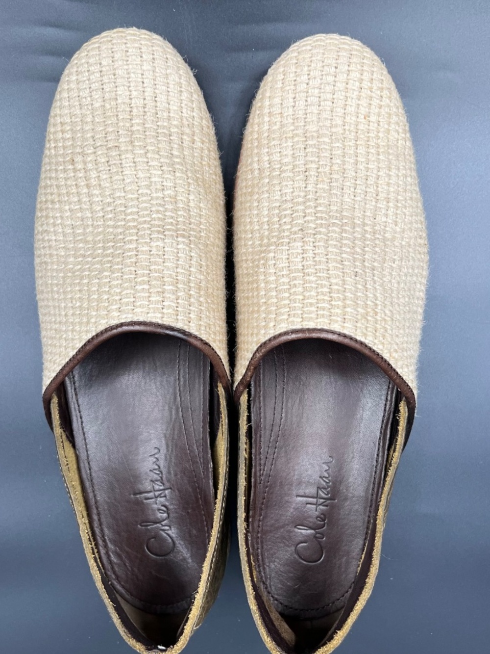 Vintage Cole Haan Nike Air Woven Hemp Loafers Slip-On Men's Size 13M Rare - Picture 8 of 10